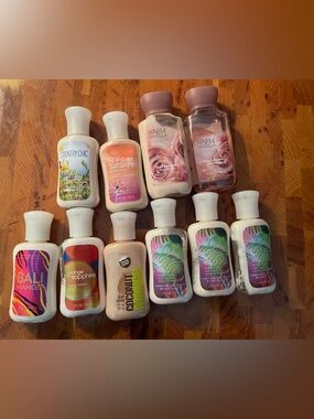 Bath & Body Works Travel Size Variety Set Body Lotions (10) - 2 fl oz each